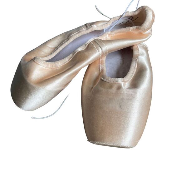 Gaynor Minden pointe Ballet Shoes Size 7W Pre-owned Made in USA - Picture 2 of 8